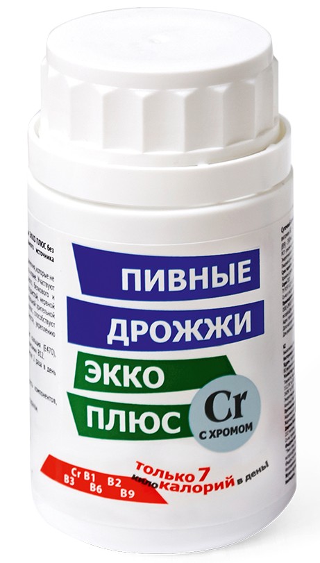 Дрожжи пивные с хромом 0,45 N 100