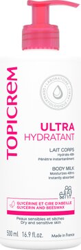 Топикрем молочко для тела ультра увлажняющее 500мл