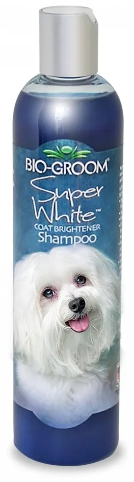 Шампунь для собак белого и светлого окраса Bio-groom super white shampoo 355 мл
