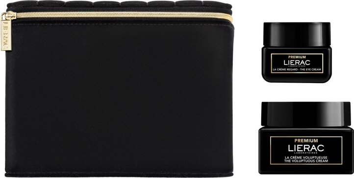 Лиерак премиум набор( крем насыще. 50мл+ крем д/глаз 20мл+косметичка)