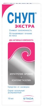 Снуп Экстра спрей назал 84мкг+70мкг/доза 10мл N 1