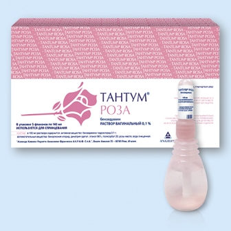 Тантум Роза р-р 0.1% 140мл N 5