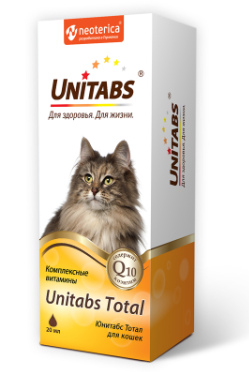 Unitabs комплексные витамины для кошек 20 мл total