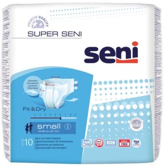Подгузники для взрослых Super Seni small N 10
