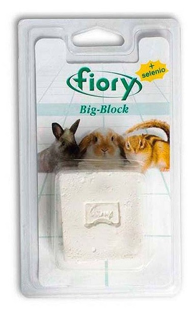 Био-камень для грызунов Fiory 100 г big-block с селеном