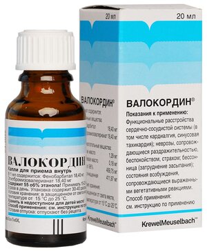 Валокордин капли фл 20мл