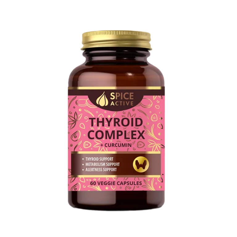 Спайс Актив Комплекс для здоровья щитовидной железы с куркумино капс. №60