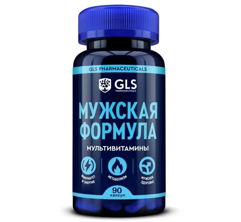 GLS мужская формула мультивитамины капс №90