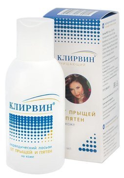 Клирвин лосьон очищающий от прыщей и пятен 100 мл