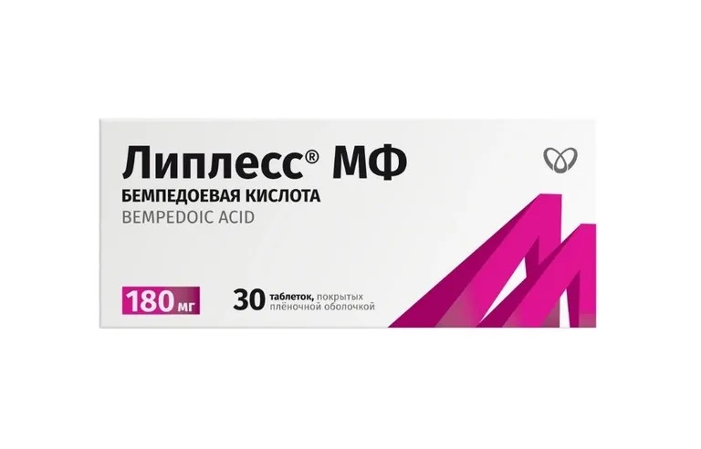 Липлесс МФ табл п/о 180мг N 30