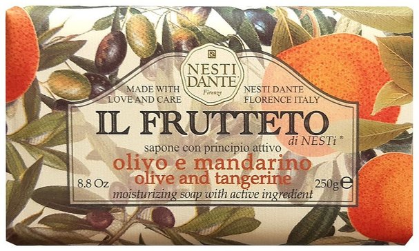 Nesti Dante мыло оливковое масло/мандарин 250 г N 1