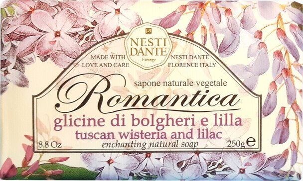 Nesti Dante Романтика мыло глициния и сирень 250 г N 1