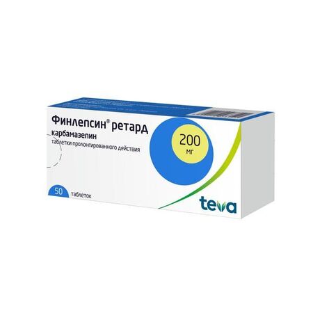 Финлепсин тб ретард 200мг N 50