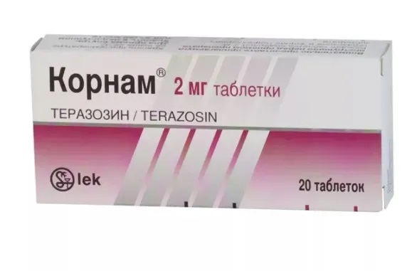 Корнам тб 2мг N 20