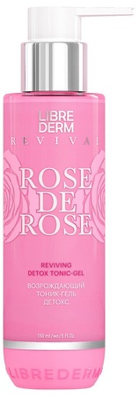 Либридерм Rose de Rose возрождающий тоник-гель детокс 150мл