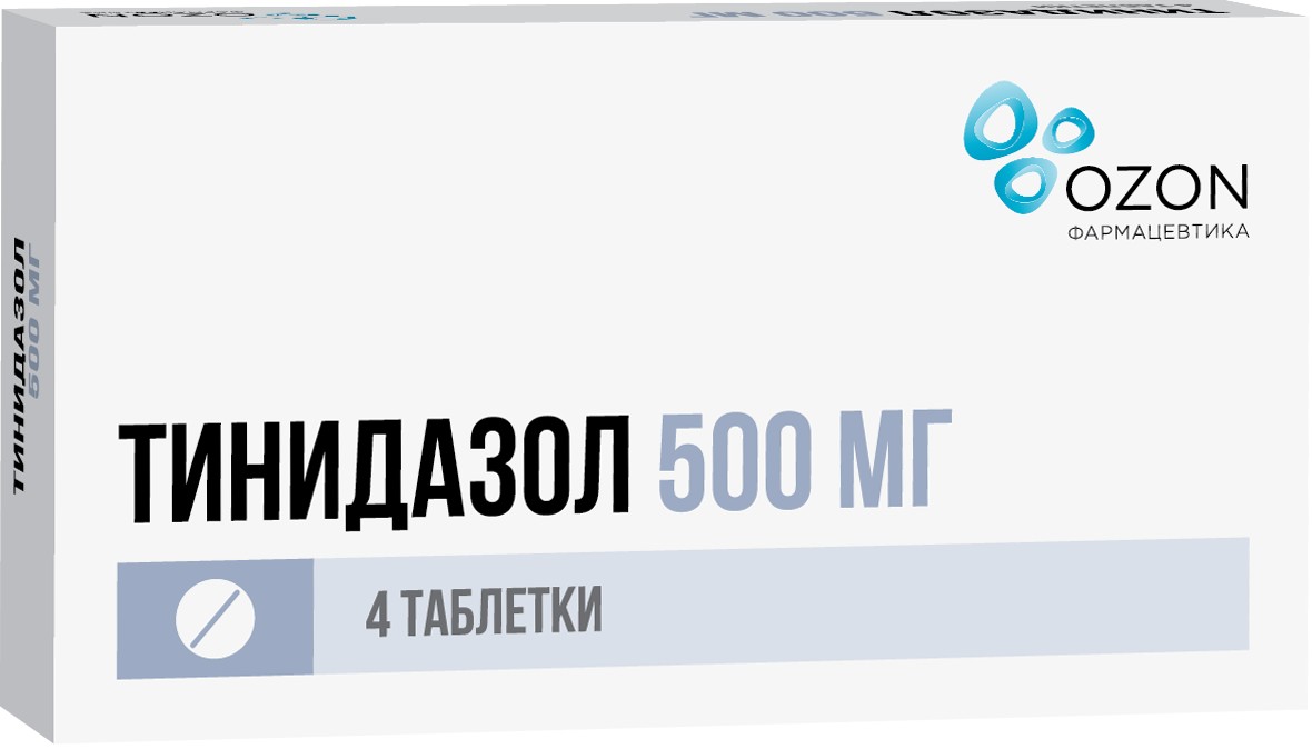 Тинидазол Озон тб 500мг N 4