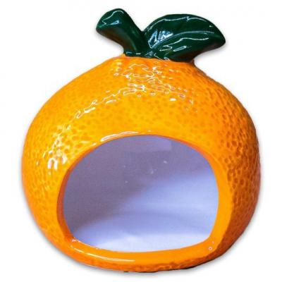 Домик для грызунов Керамикарт апельсинка 9х7.5х9см