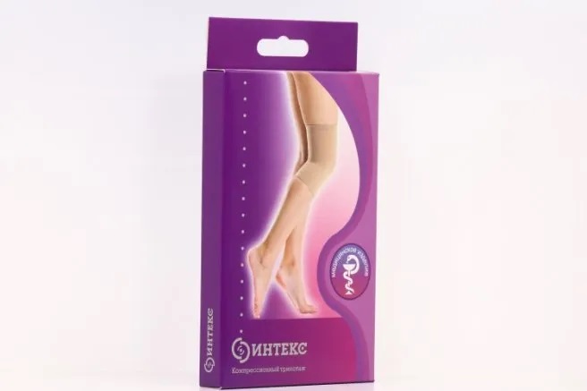 Интекс наколенник класс компрессии 2 размер L бежевый