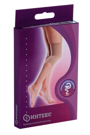 Интекс наколенник класс компрессии 1 размер M бежевый