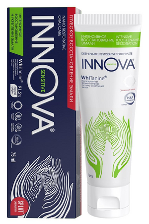 Сплат Innova sensitive зубная паста интенсивное восстановление эмали 75 мл
