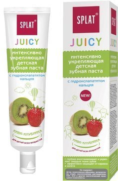 Сплат зубная паста Juicy для детей киви/клубника 35 мл