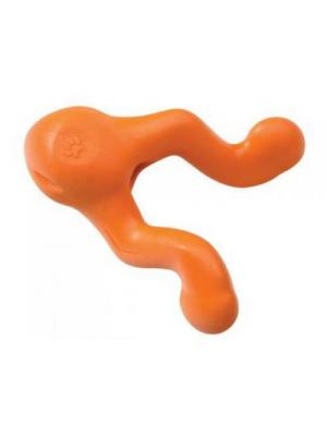 Игрушка для лакомств собак оранжевая West paw zogoflex tizzi р.l 16.5см