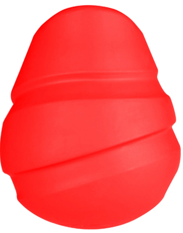 Игрушка для собак красная Mr.kranch 8х9.5см с ароматом бекона
