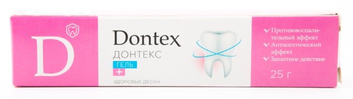 Донтекс гель зубной 25 г N 1