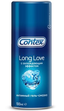 Гель-смазка Contex Long Love фл 100мл