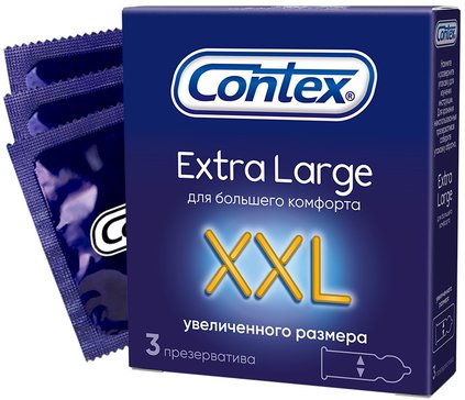 Презерватив Contex Extra Large (XXL) N 3