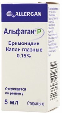 Альфаган р капли глазн 0.15% фл-кап 5мл