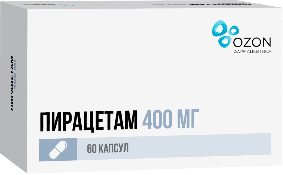 Пирацетам капс 400мг N 60