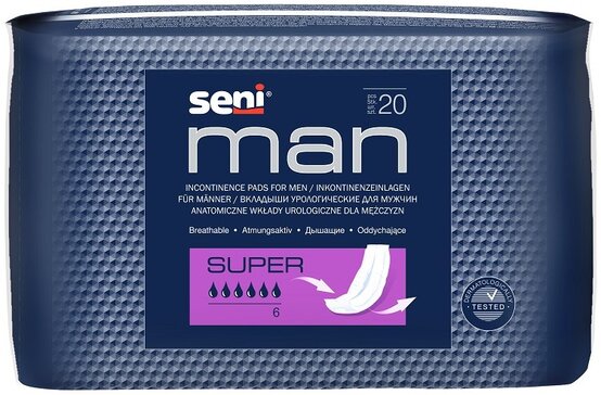 Seni Man super вкладыши урологические супер N 20