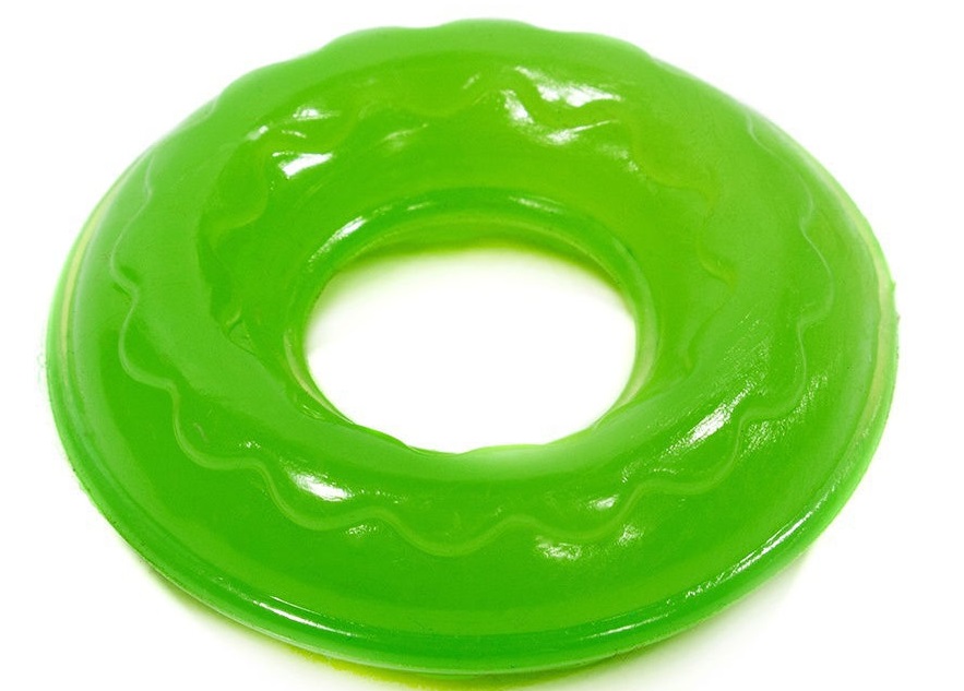 Игрушка кольцо зеленое Doglike мини