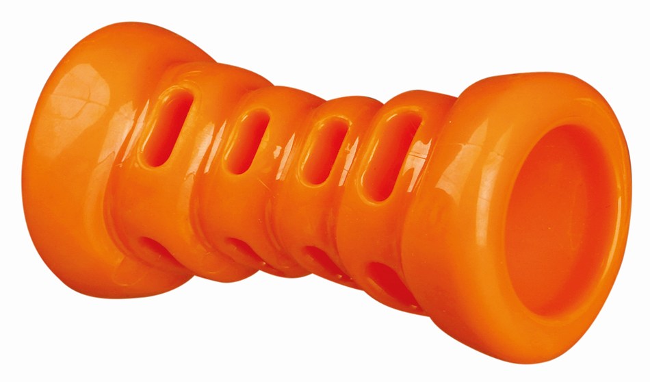 Игрушка кость для собак оранжевая Trixie soft&strong 13см