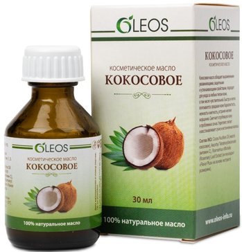 Олеос масло кокосовое косметическое 30 мл