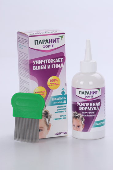 Паранит набор спрей 100мл/гребень+шампнь-кондиционер 100мл педикул