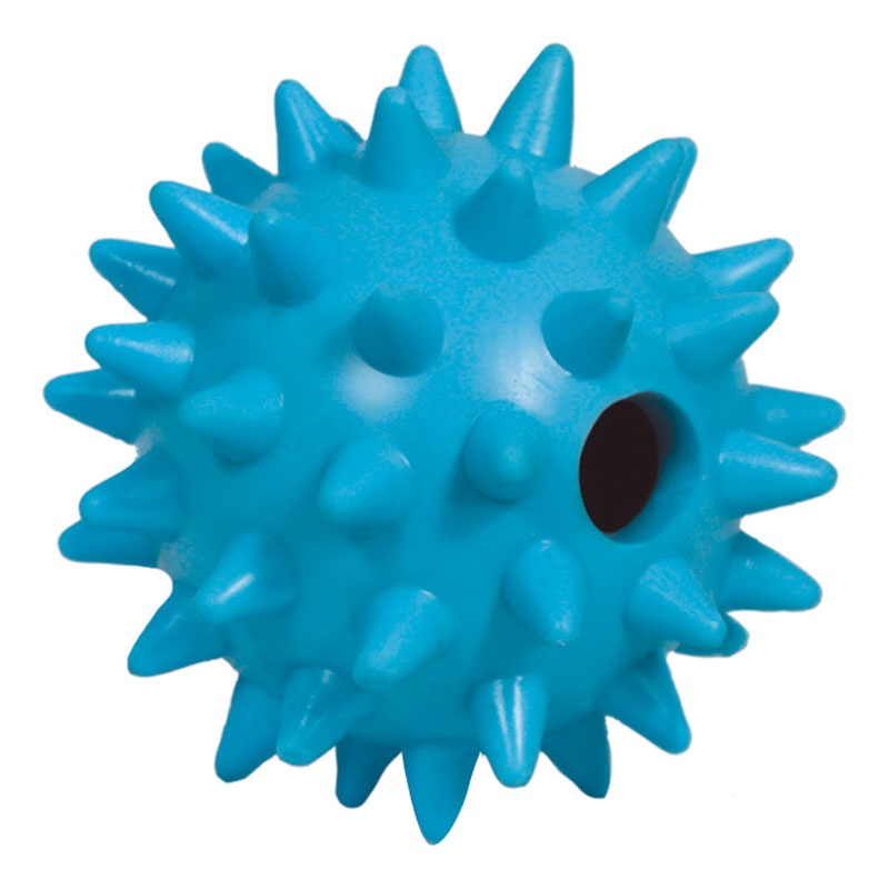 Игрушка мяч игольчатый для собак Triol цельнолитая резина 8.5см