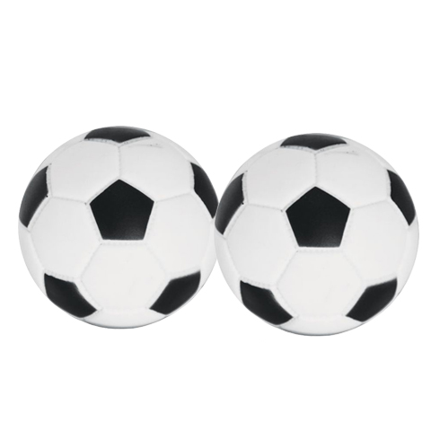 Игрушка мяч футбольный мягкий для кошек бело-черный Beeztees 5.5см