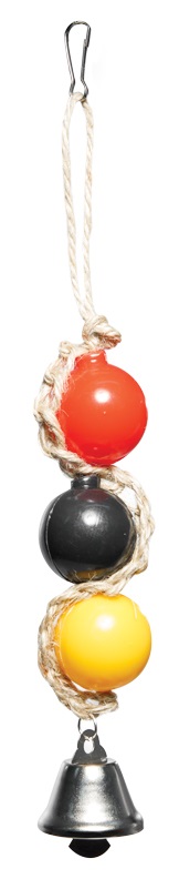 Игрушка шарики с колокольчиком для птиц Triol 18.3см