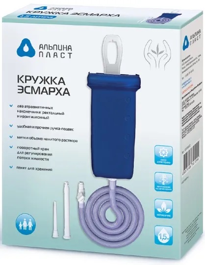 Альпина Пласт кружка Эсмарха 1,5л N 1