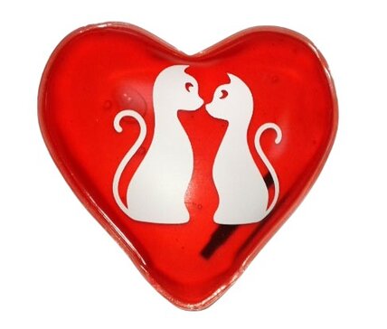Грелка солевая Сердце N 1