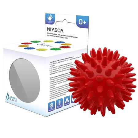 Иглбол мячик массажный диаметр 65 мм