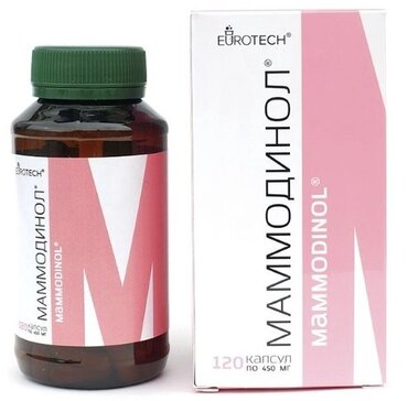 Маммодинол капсулы 450мг N 120