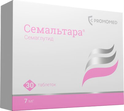 Семальтара тб 7мг №30