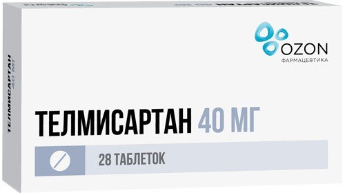 Телмисартан Озон таб 40мг N 28