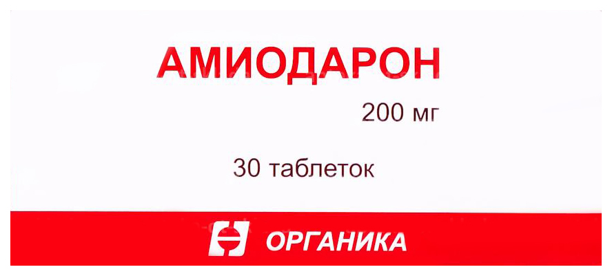 Амиодарон тб бан 200мг N 30