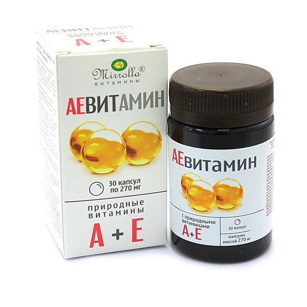 АЕВитамин Мирролла с природными витаминами БАД капс N 30