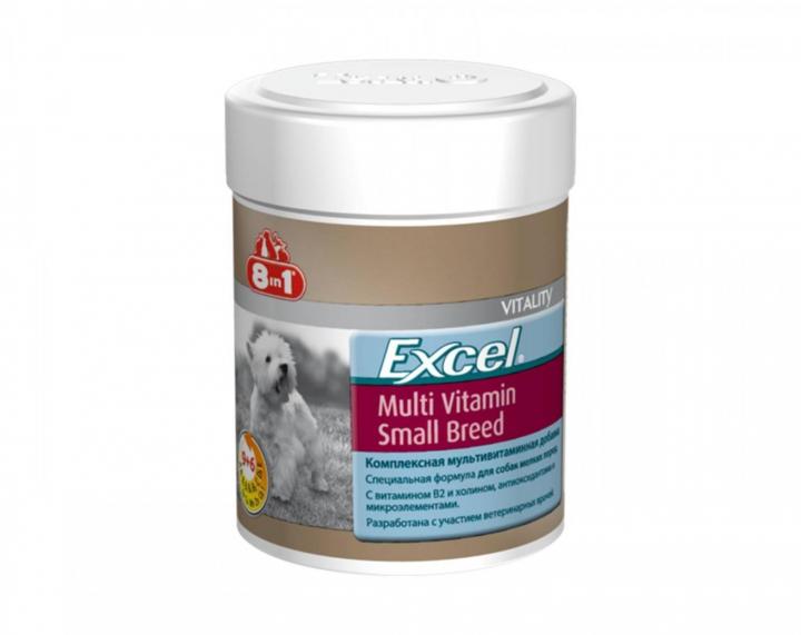 8in1 excel multi vitamin таб для собак мелких пород n70 small breed