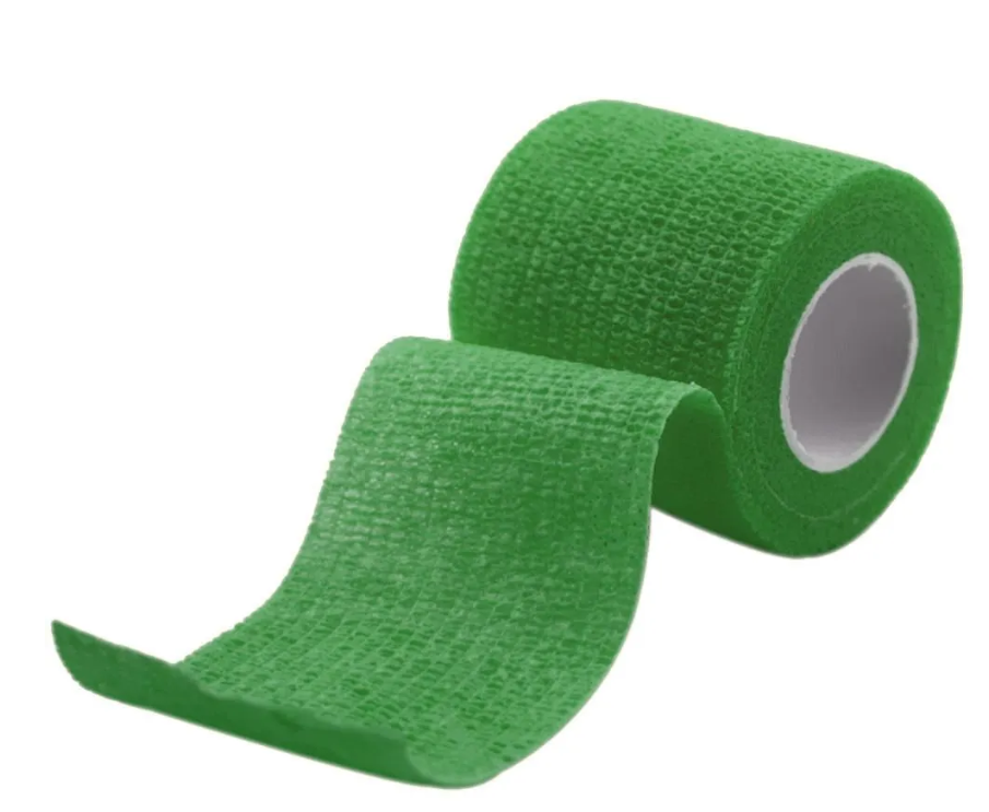 Vitavet бинт-бандаж самофиксирующийся зеленый 5см/4.5м с горькой пропиткой
